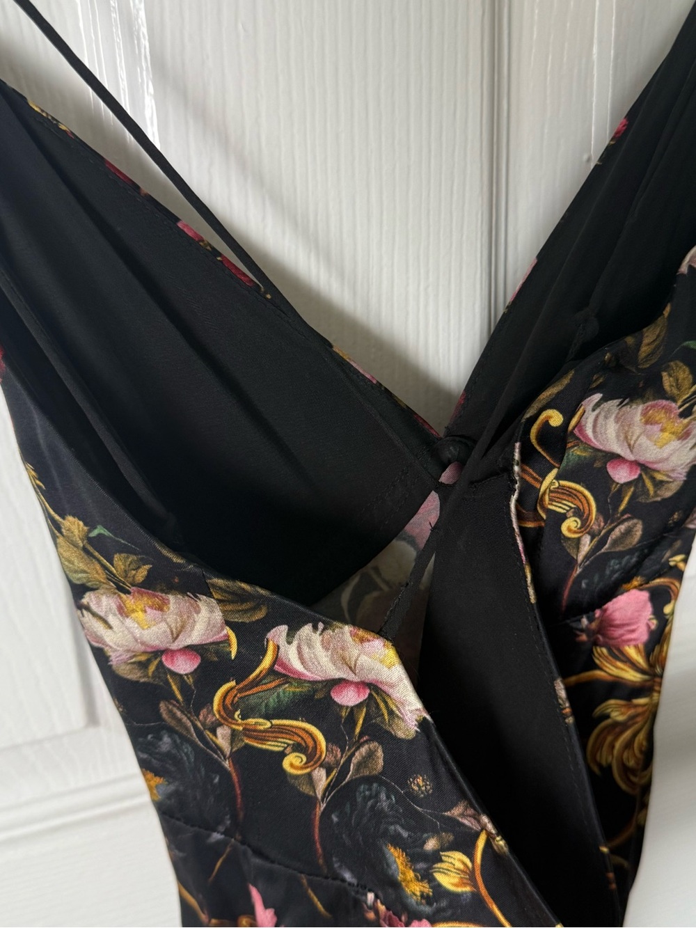 Alice + Olivia Milta Mermaid Slip Dress in Evermore Floral 0 - Picture 10 of 15